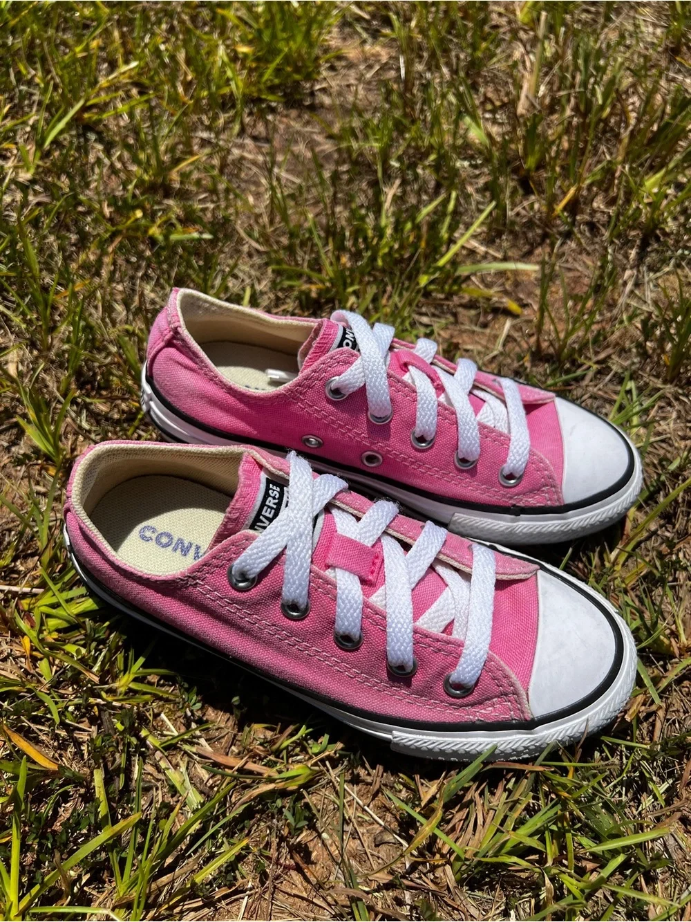 CLEAN Converse size 12c Toddler Chuck Taylor All Star Pink shoes